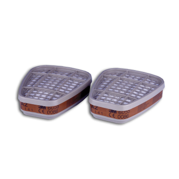 3M 6055 A2 Organic Vapour Filter (8 Pack)
