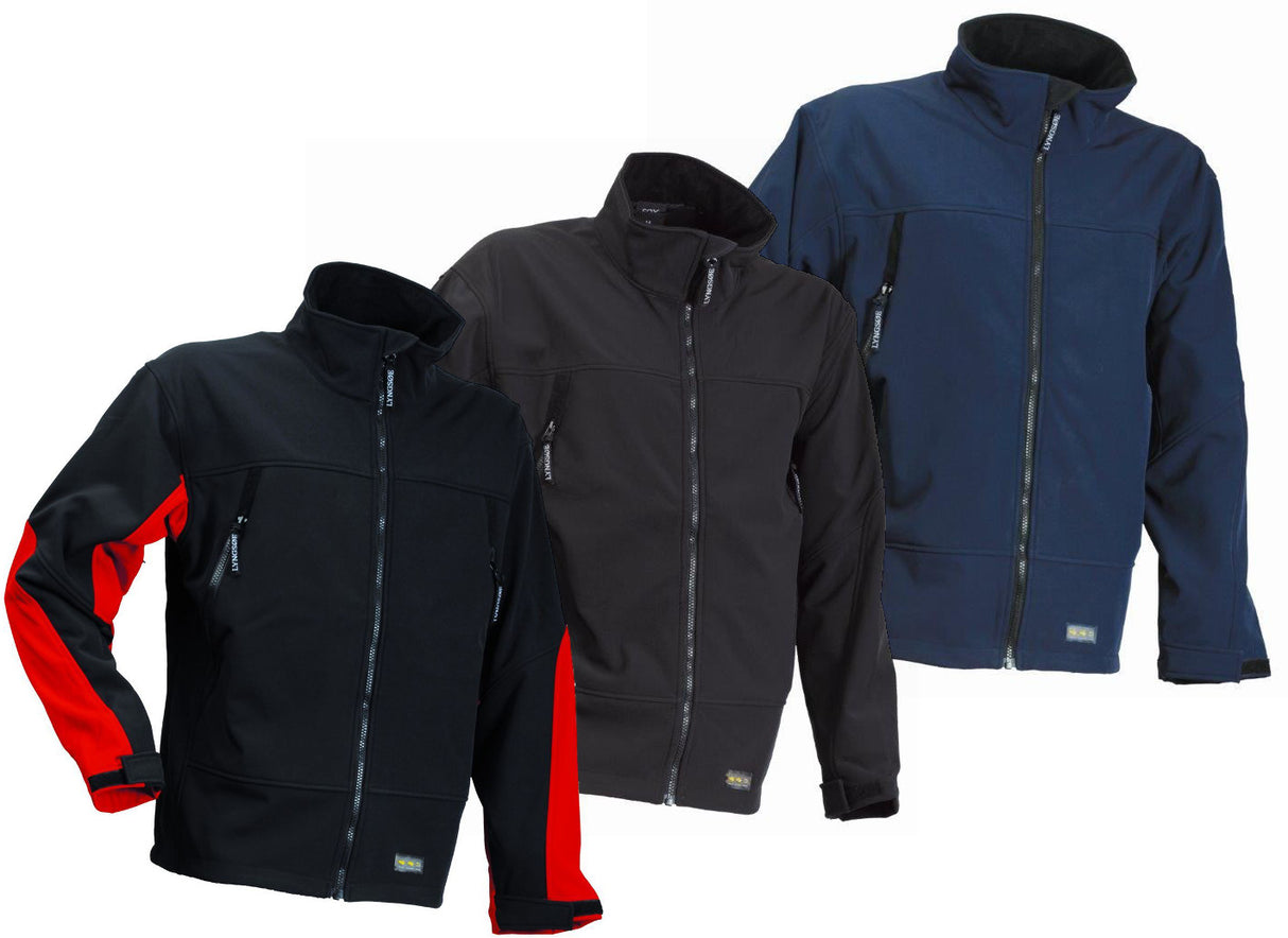 Lyngsoe Fox Fleece Softshell Windproof Waterproof Breathable Jacket - 3 Colours