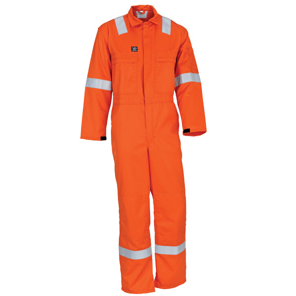 Wenaas 81751-16101  Aramid FR Coverall HI Vis Flame Retardant Orange