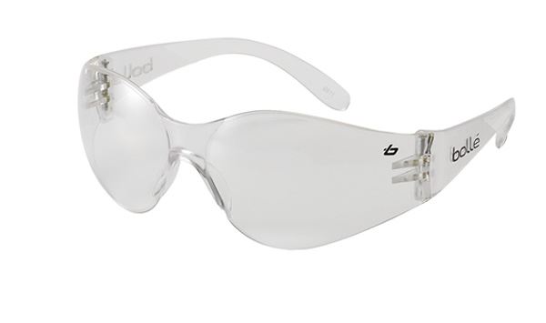 Bolle Bandido Wraparound Safety Glasses Clear Lens Safety Glasses EN166