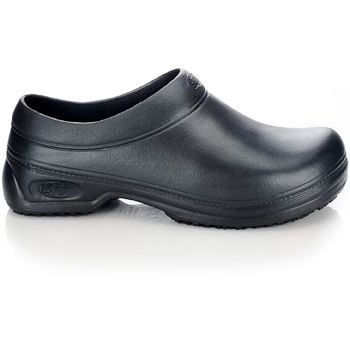 Shoes for Crews Slip Resistant Water Resistant Luigi Shoes - Black