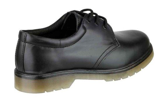 Amblers Aldershot Leather PVC Outsole Lace-Up Gibson Shoes