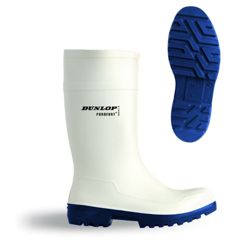Dunlop Purofort FoodPro Multigrip CA61131 Safety Wellington - White