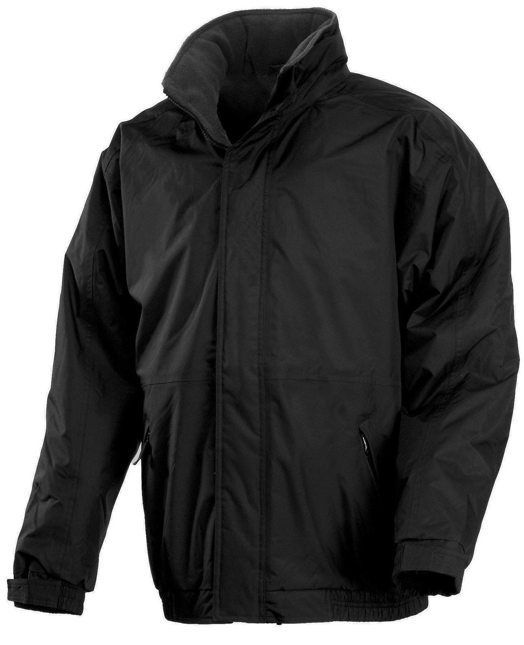 Regatta TRW297 Dover Men Jacket Waterproof Hydrafort Fleece Lined Black