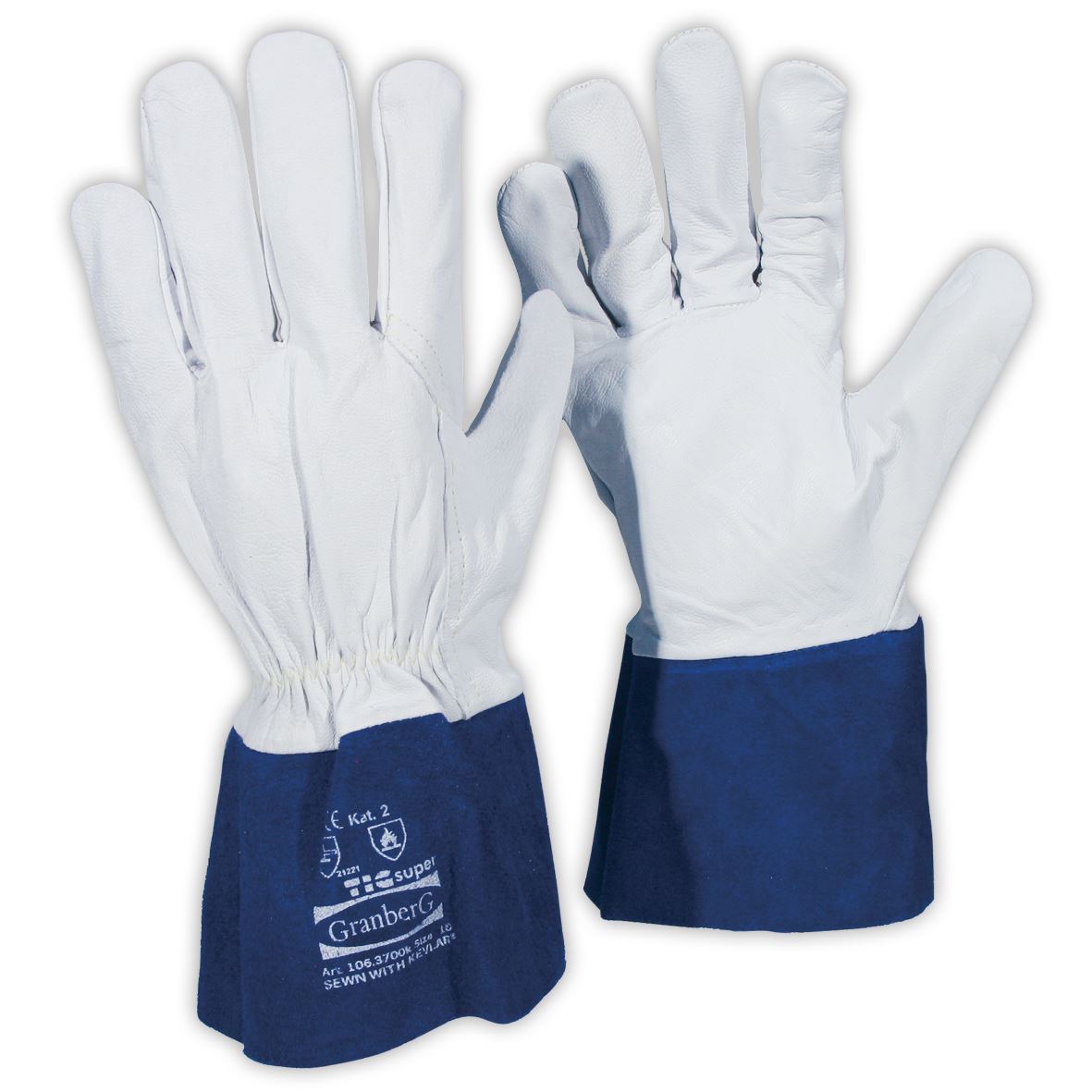 Granberg 106.3700K Goatskin Argon Gloves (Pack of 6)