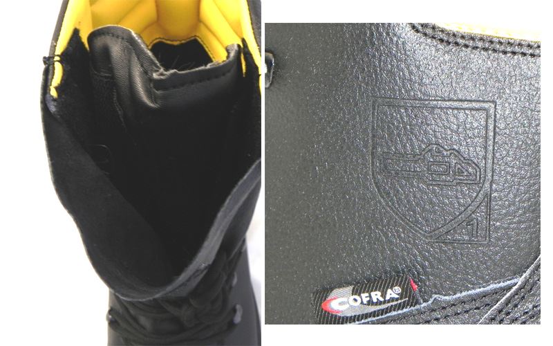 Cofra Woodsman BIS Class 1 Antistatic Breathable Chainsaw Protection Boots Black