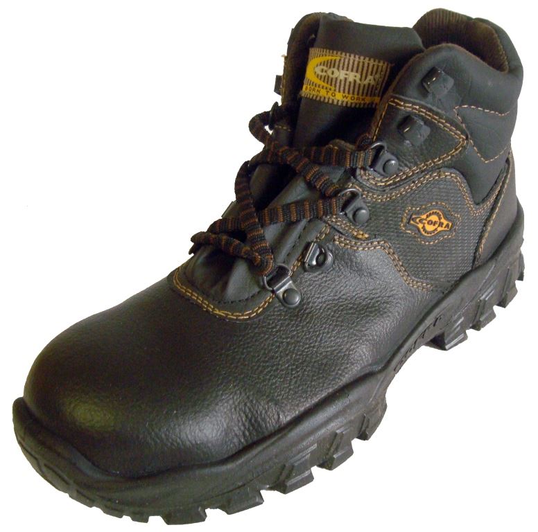 Cofra Reno Unisex Antistatic Breathable Steel Toe Cap S3 Black Safety Boot