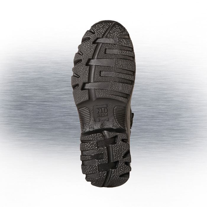 No Risk King S3 SRC Safety Shoe Nubuk Leather Resistant to Oil & Acid Black