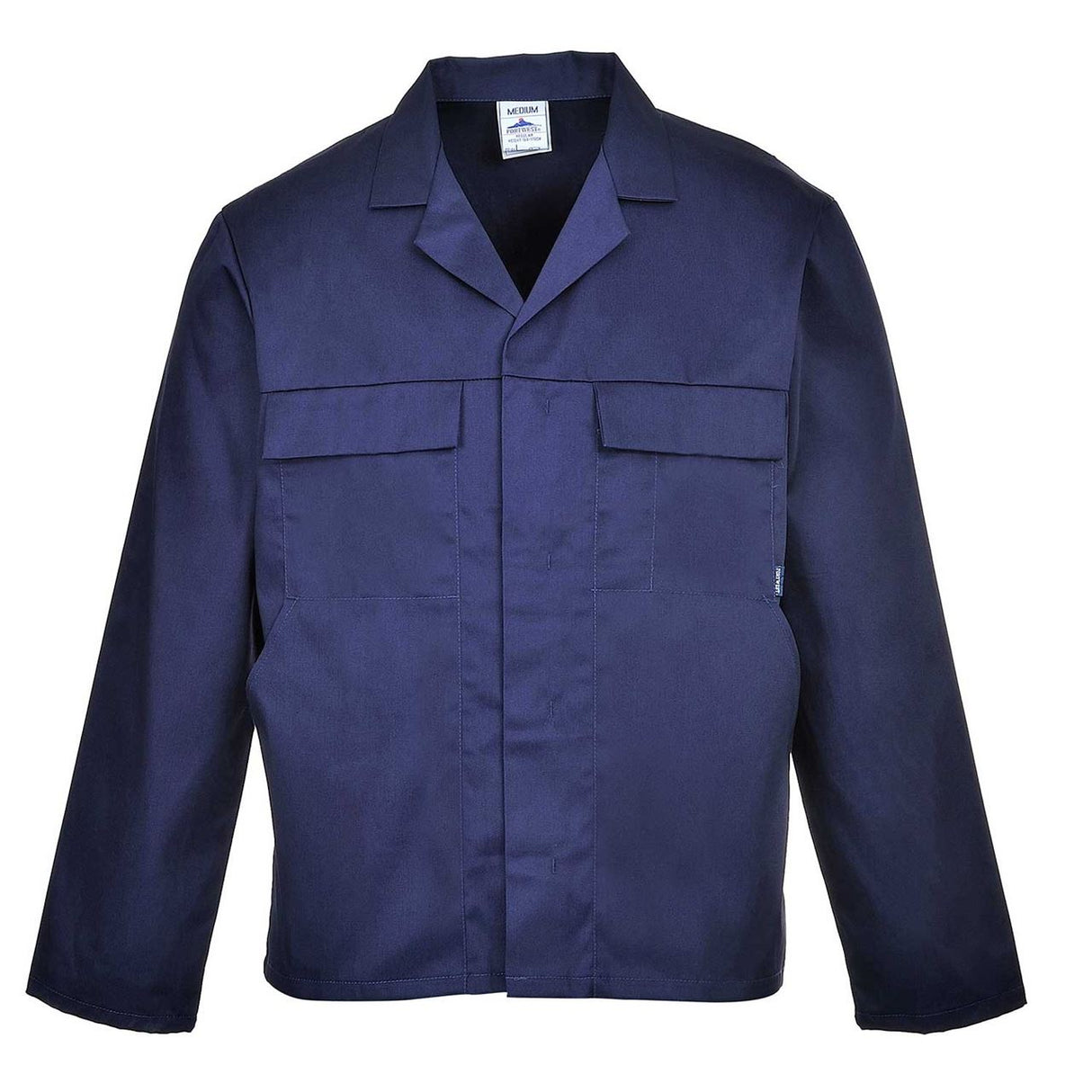 Portwest Mayo Work Driver Jacket C859 Four Pockets Polycotton 245gsm Navy