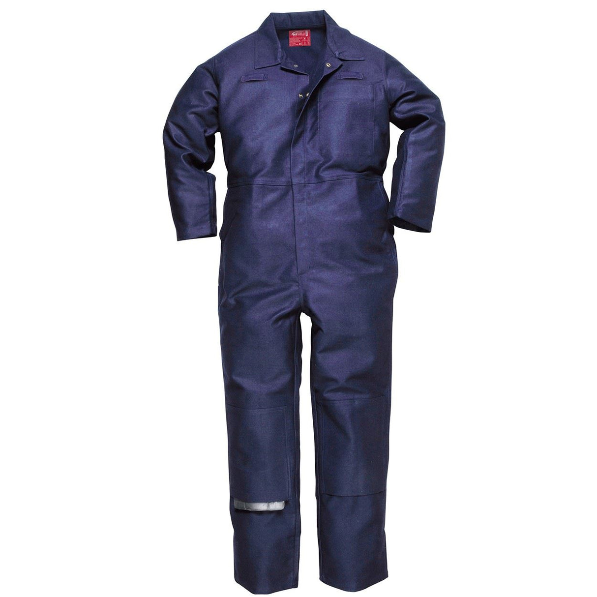 Portwest Bizweld Moleskin Flame Retardant Welding & Grinding Coverall BZ40 Navy