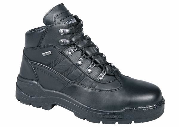Goliath GTX424 Full Grain Leather Safety Boots - Black
