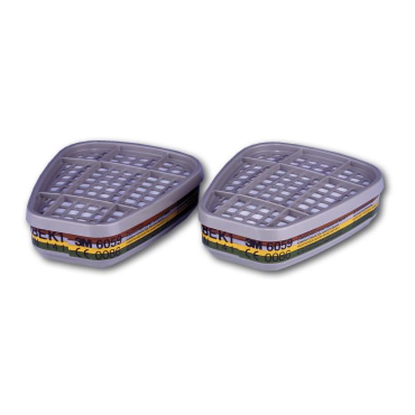 3M 6059 ABEK1 Gas & Vapour Filter 1 Pair