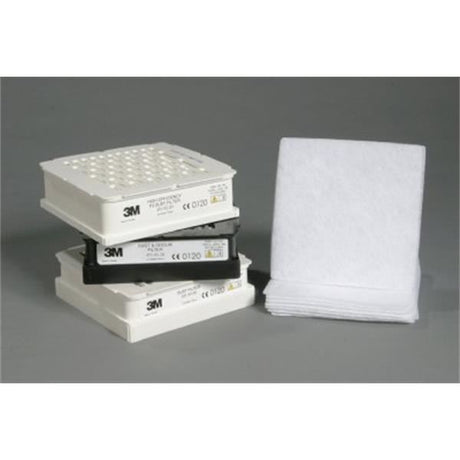 3M 462-05-00P10 Dustmaster PAPR Systems Pre Filters (Pack of 10) White