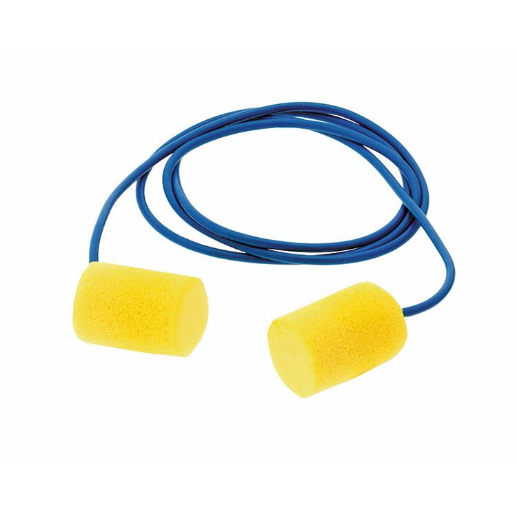 3M E.A.R. Classic Foam Earplugs Corded SNR 29dB CC-01-000 Box of 200 Pairs