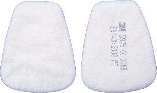 3M 5925 P2 Particulate Filters Pads - Pair