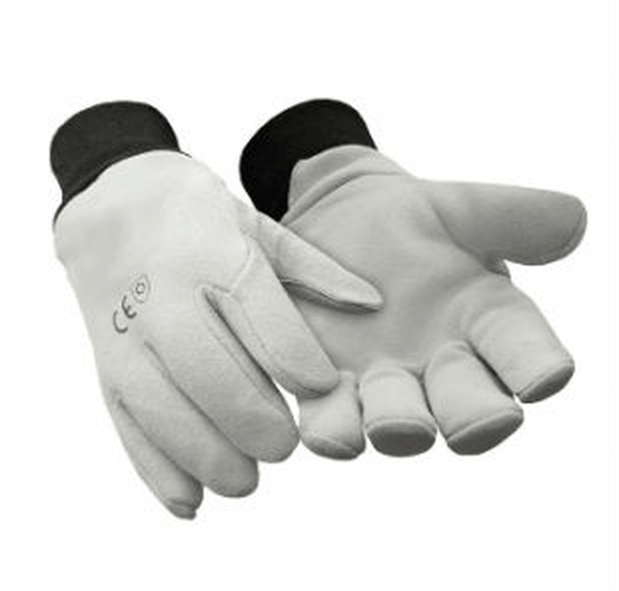OptiPro 01179 Split Cowhide Leather Insulated Freezer Gloves