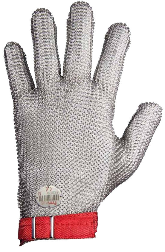 Stainless Steel Cut & Puncture Resistant Safety Chainmail Glove