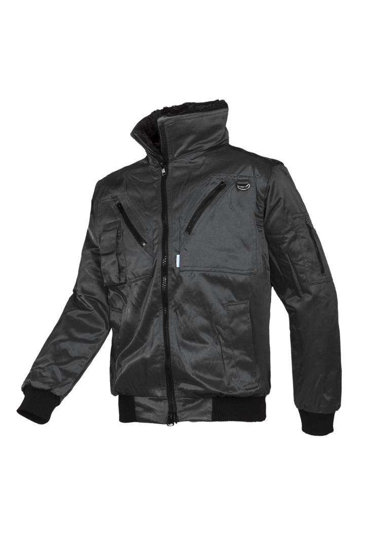 Sioen Hawk 027AA Men Driver Jacket Fur Lined Detachable Sleeves