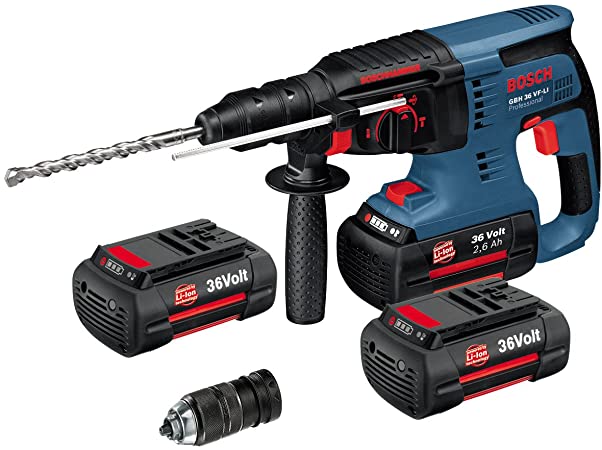 Bosch GBH 36 VF-LI Plus Cordless Rotary Hammer with SDS Plus