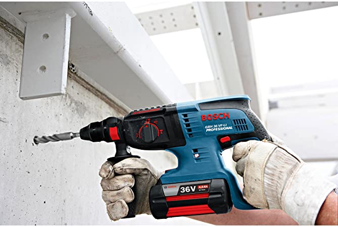 Bosch GBH 36 VF-LI Plus Cordless Rotary Hammer with SDS Plus
