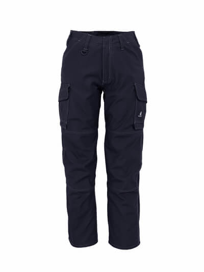 Mascot New Haven Men Work Trousers Ergonomic Design Navy