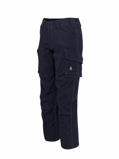Mascot New Haven Men Work Trousers Ergonomic Design Navy