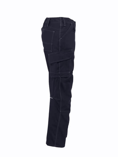 Mascot New Haven Men Work Trousers Ergonomic Design Navy