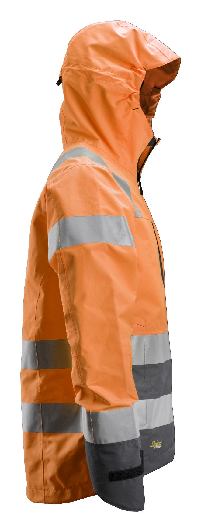 Snickers Workwear 1330 AllroundWork Hi Vis Softshell Jacket Waterproof Orange