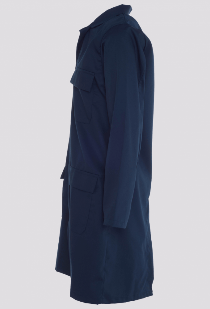 Techwear 153 Proban® Cotton Drill Flame Retardant Coat Navy Size 48