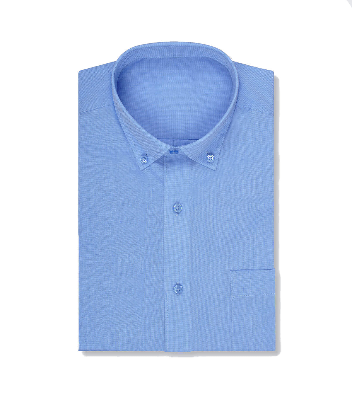 Disley H931B Balloo End to End Polycotton Short Sleeve Button Down Mens Shirt
