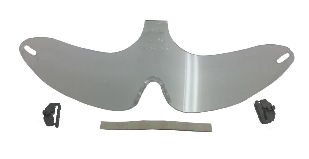 MSA 10002674 Stow-Away Visor Clear Lens Antifog Coating