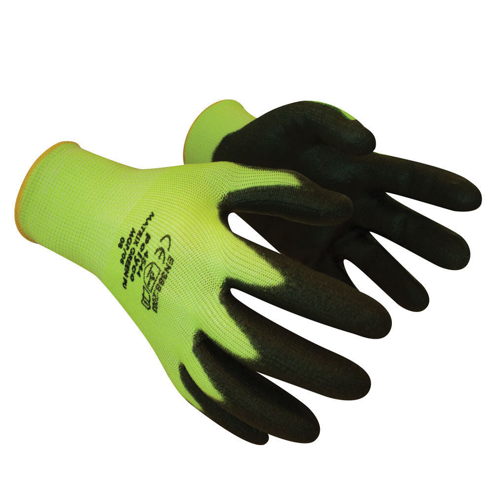 Polyco Matrix MGP Green PU Cut 5 Gloves