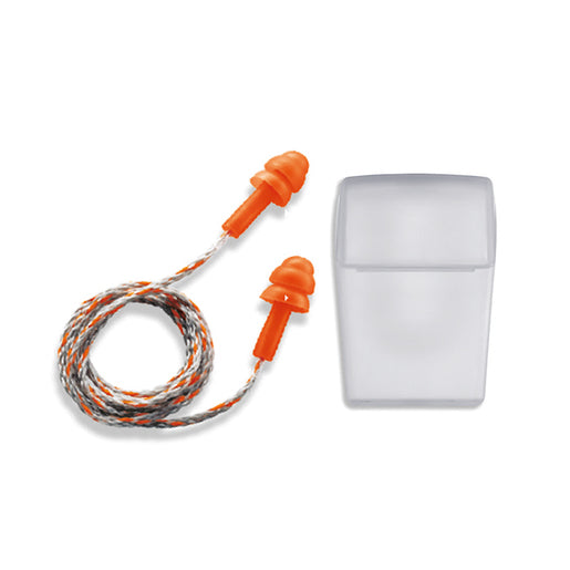 Uvex 2111.237 Whisper Reusable Corded Ear Plugs in Hygiene Box - 50 Pairs