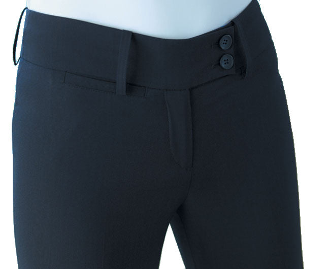 Brook Tavener 2188 Andretta Parallel Leg Ladies Trousers Navy Size 14 Regular