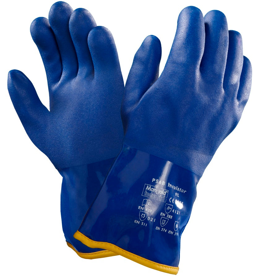 Ansell 23-202 VersaTouch® Work PVC Gauntlets Thermal Lined