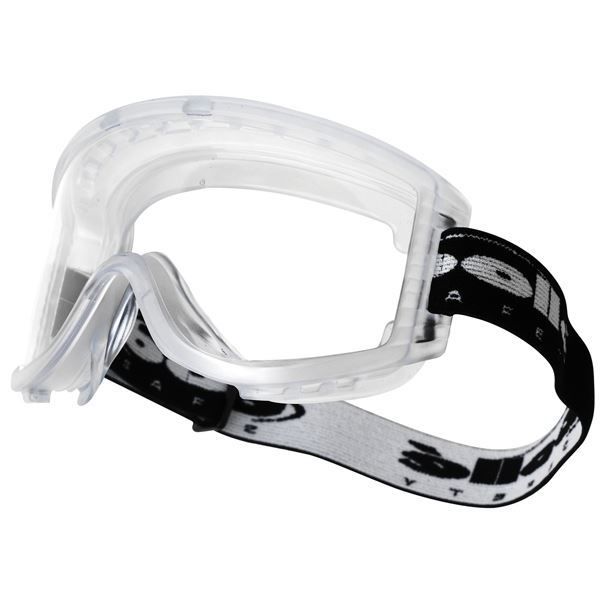 Bolle Attack ATPSI Safety Goggle Scratch & Mist Proof Polycarbonate Clear Lens