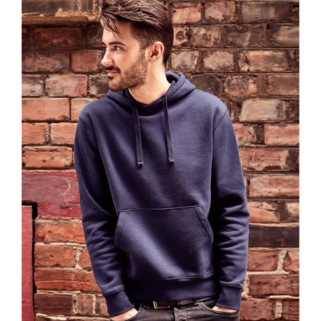 Russell Collection 265M Men Authentic Hooded Sweater Navy Size L