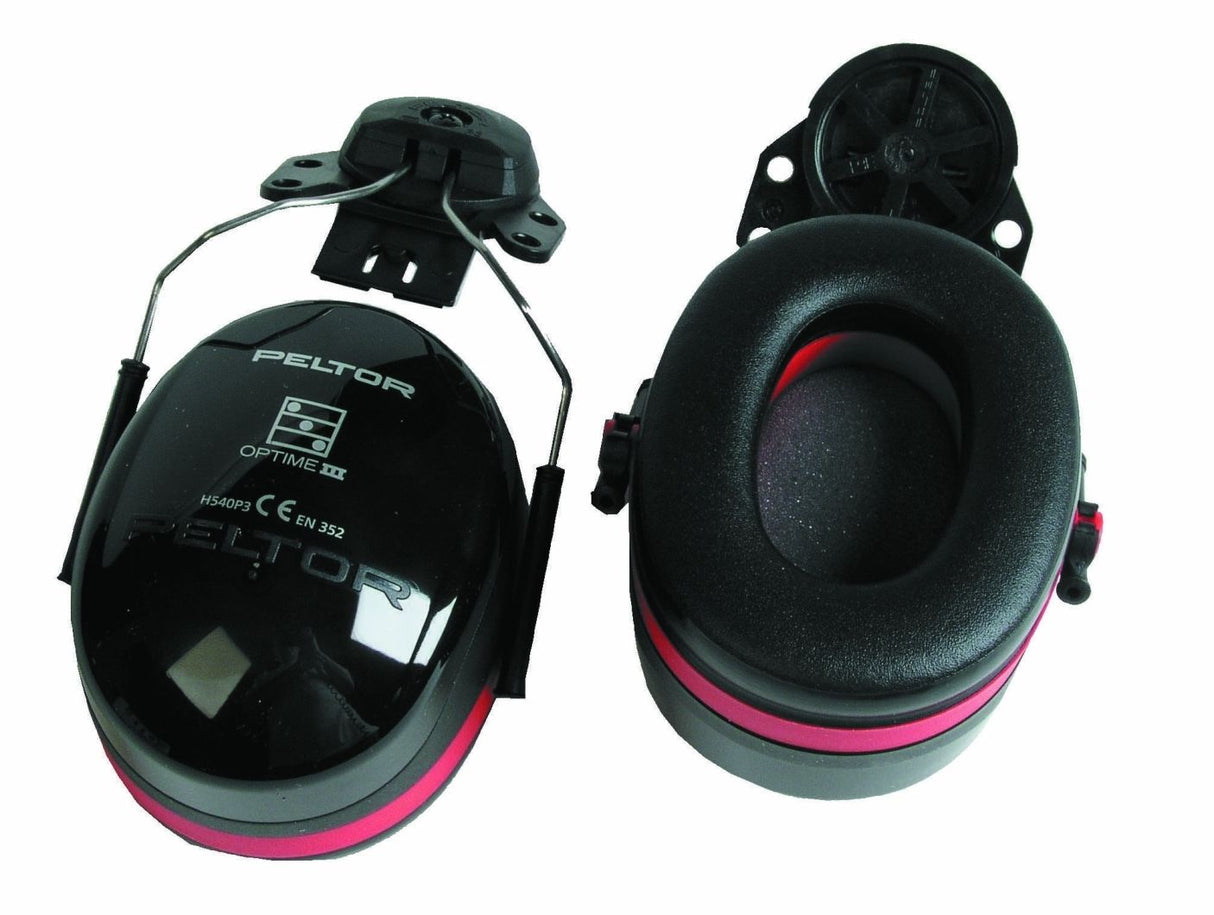 3M Peltor H540P3E Optime III Helmet Mounted Attachment Earmuffs Ear Defenders