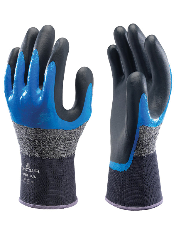 Showa 376 Nitrile Foam Coated Wrist Protect Glove 4.1.2.1
