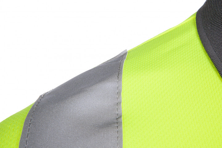 Sioen Genga Hi Vis Short Sleeves Yellow Polo Shirt, Size - L