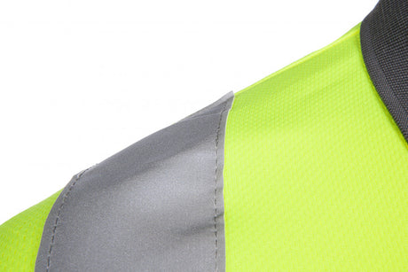 Sioen Genga Hi Vis Short Sleeves Yellow Polo Shirt, Size - L