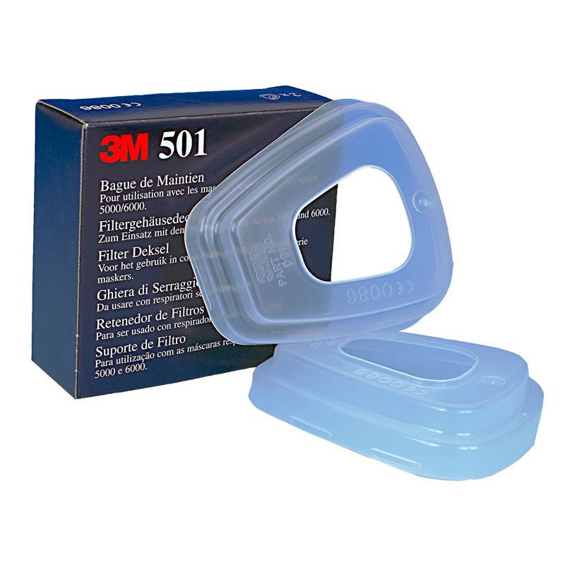 3M 501 Filter Retainers 1 Pair