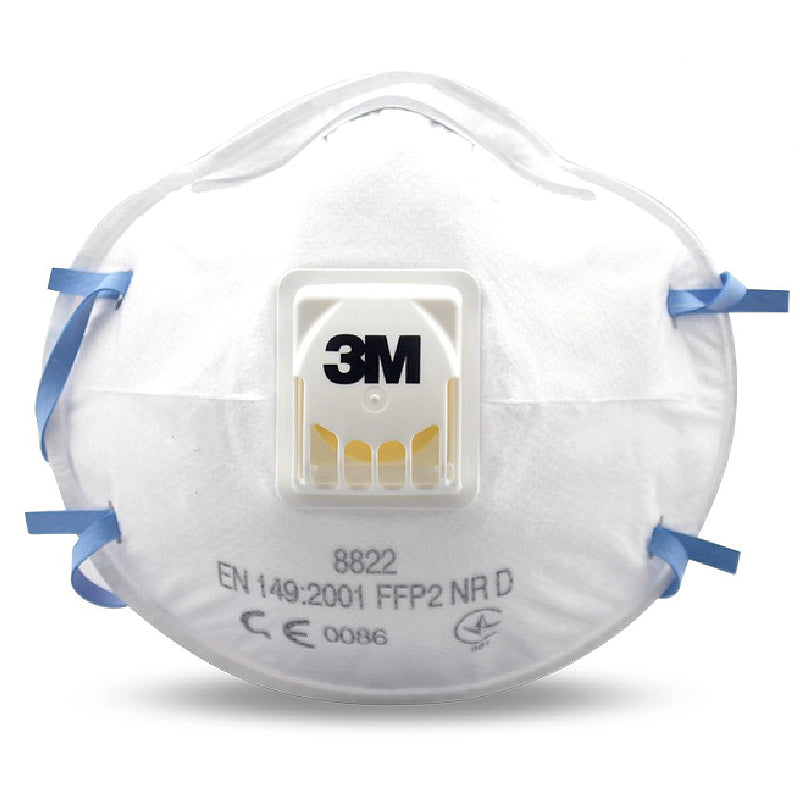 3M 8822 FFP2 Valved Respiratory Mask (10 Pack)