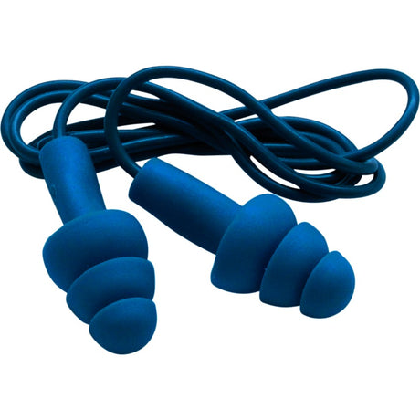 3M E-A-R Tracer Reusable Pre Moulded Blue Earplugs Corded TR-01-000 Box of 50