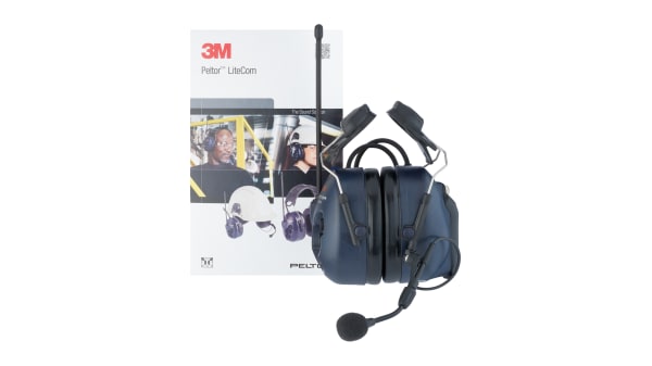 3M PELTOR MT53H7P3E4400 LiteCom Helmet Mounted Headset 2 -Way Radio