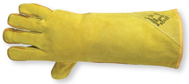 Ansell Kevlar 43-216 Leather Heavy-duty Workguard Welders 16" Glove