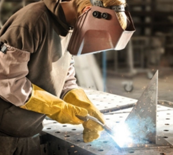 Ansell Kevlar 43-216 Leather Heavy-duty Workguard Welders 16" Glove