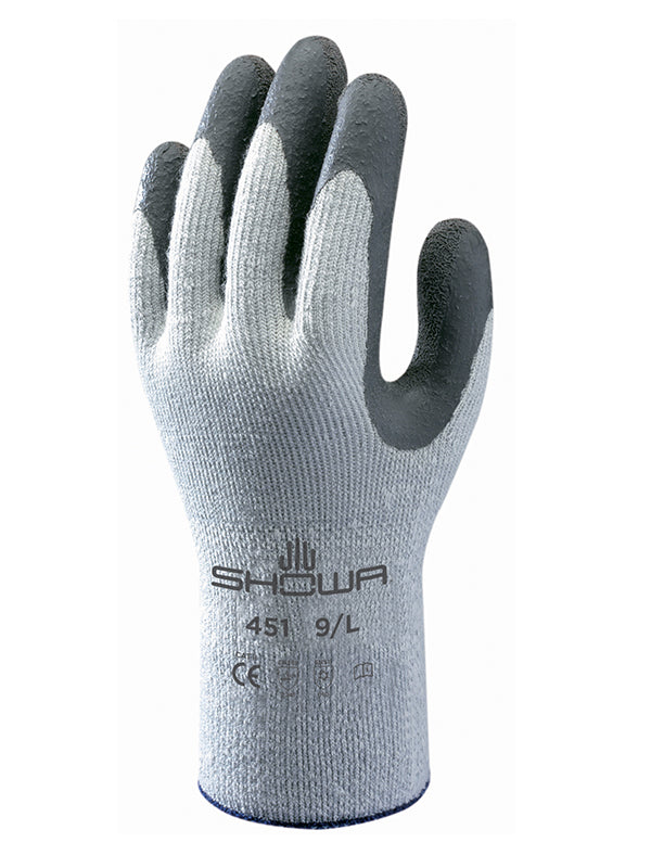 Showa Thermo Grip 451 Cold Conditions, Latex Coated Palm Glove, Excellent Grip 2.2.4.1