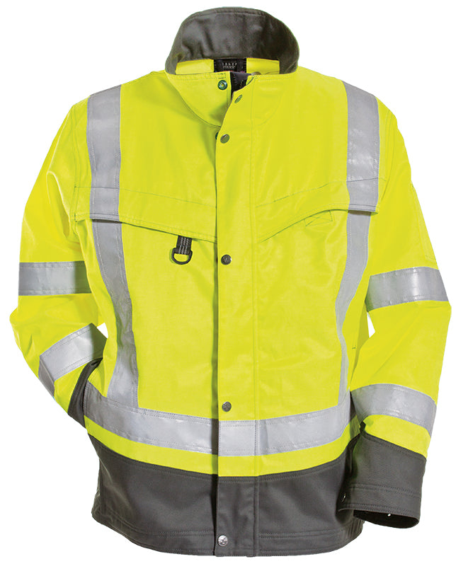 Tranemo 4830 44 Men Hi-Vis Polycotton Jacket, Size - Large