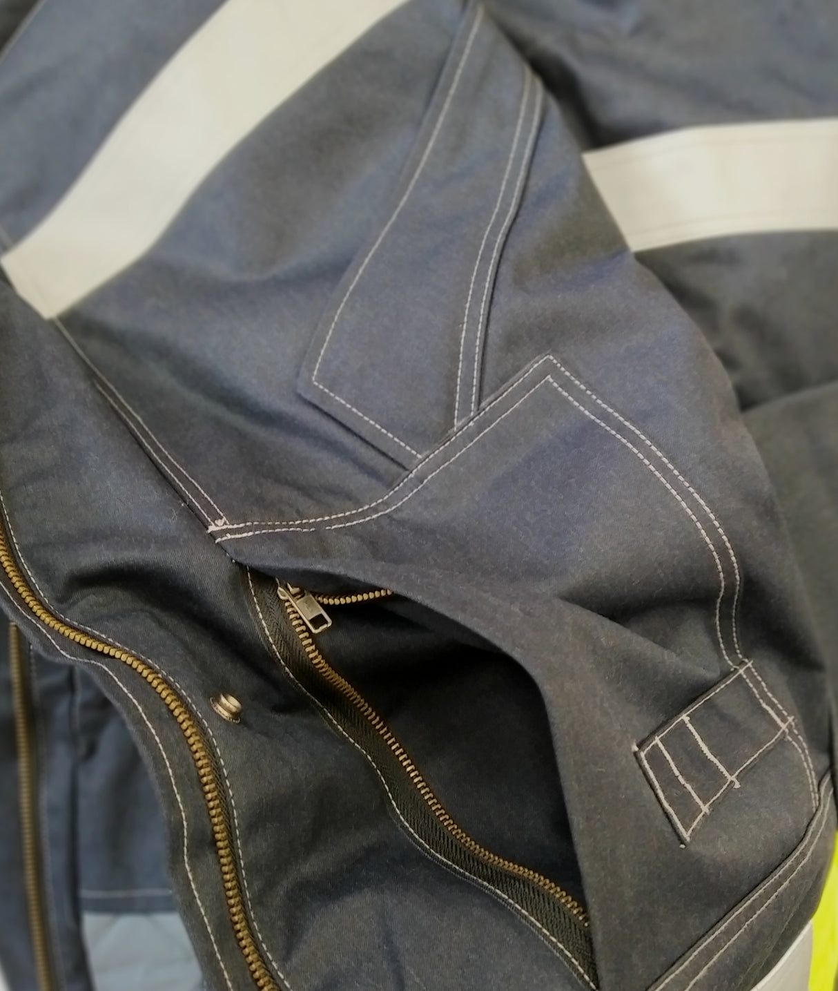 Tranemo Cantex 5100 88 Flame Retardant Winter Jacket Hi Vis Size 2XL